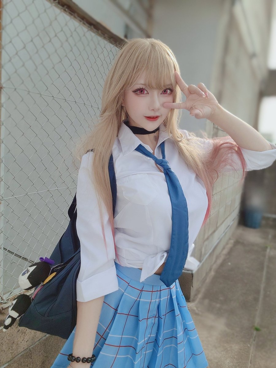日本《kipi》Cosplay「喜多川海梦」神还原大欧派呼之欲出-艾尤社