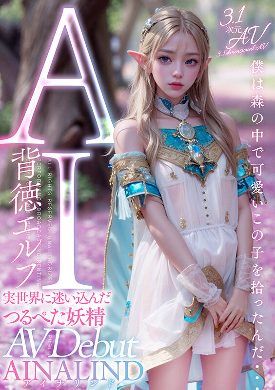 AI生成的作品AIAV-004介绍及封面预览-艾尤社